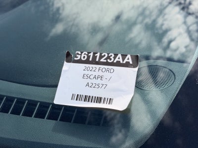 2022 Ford Escape SE