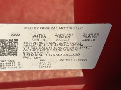 2022 GMC Acadia AT4