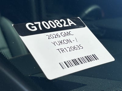 2026 GMC Yukon AT4