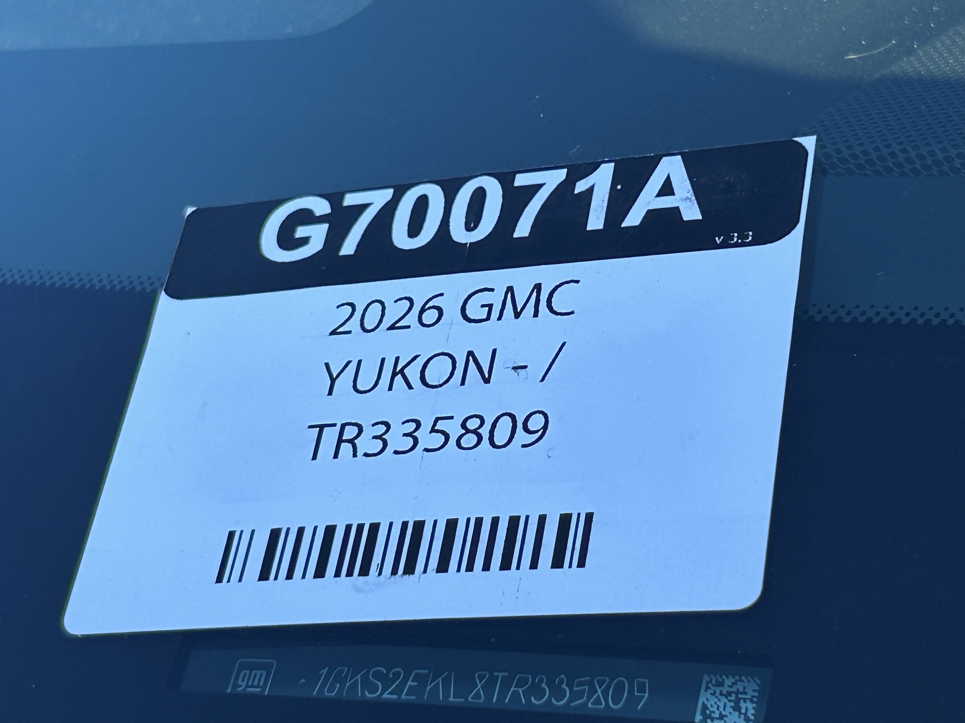 2026 GMC Yukon Denali Ultimate