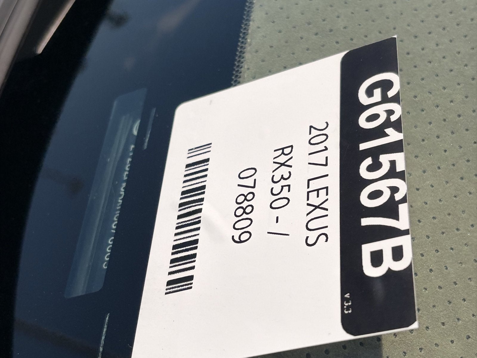 2017 Lexus RX 350 F Sport