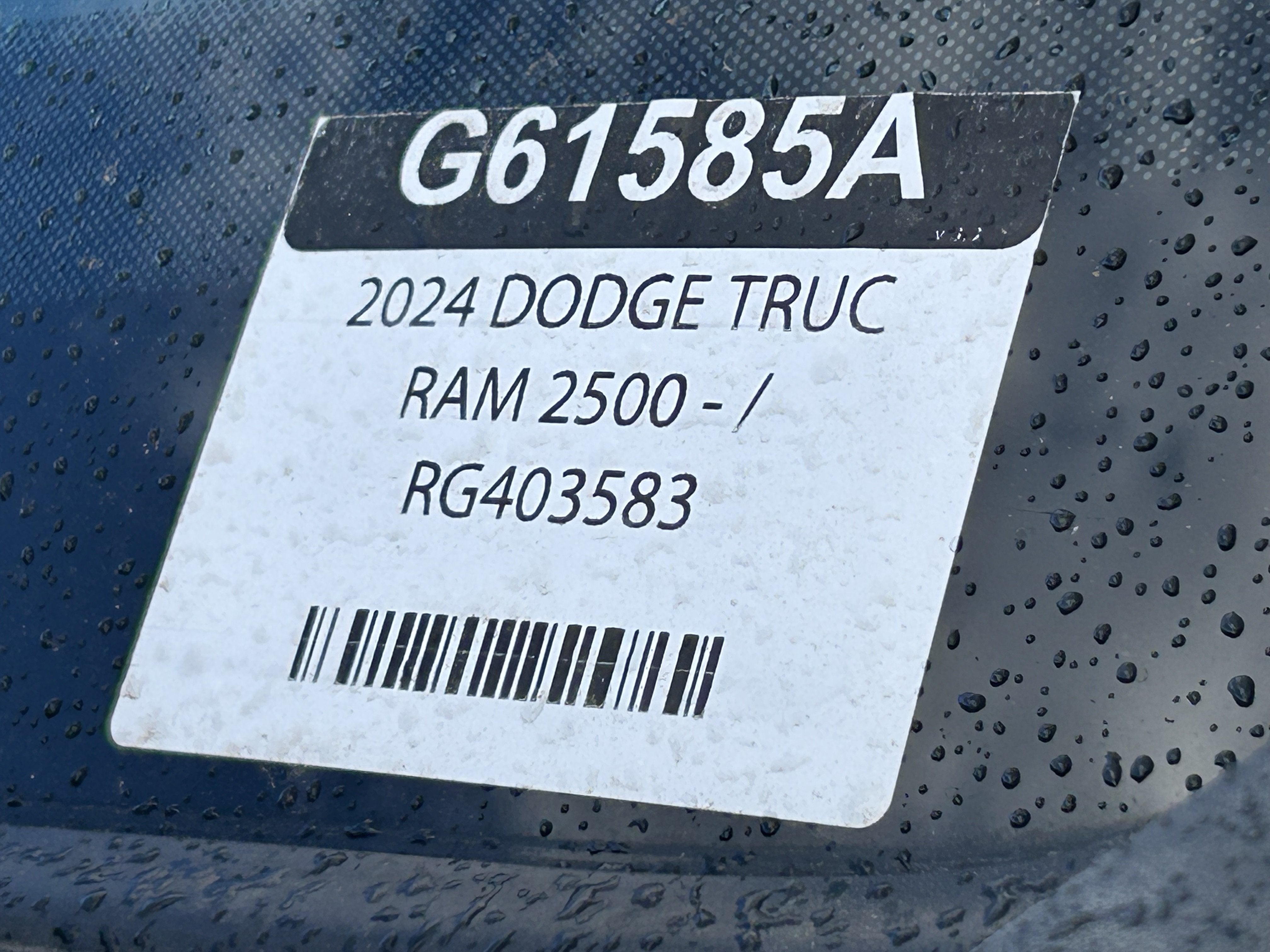 2024 RAM 2500 Laramie Crew Cab 4x4 6'4" Box