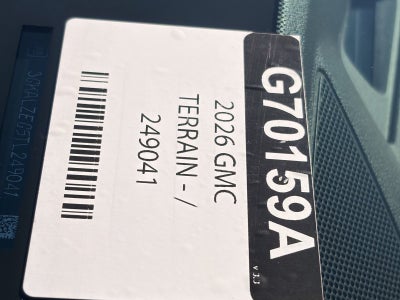 2026 GMC Terrain Denali