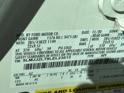 2020 Lincoln Navigator Reserve