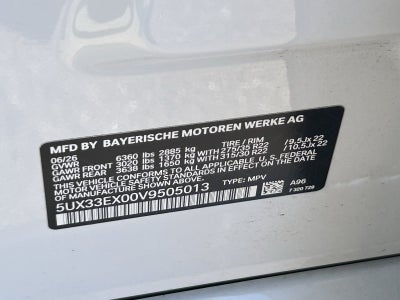 2027 BMW X6 xDrive40i