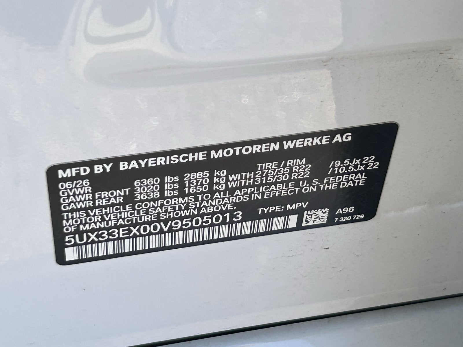 2027 BMW X6 xDrive40i