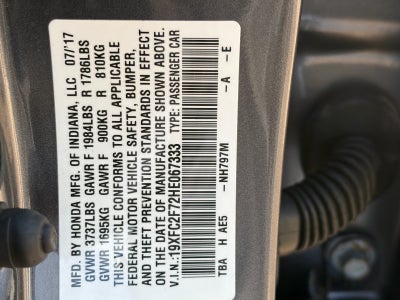 2017 Honda Civic EX
