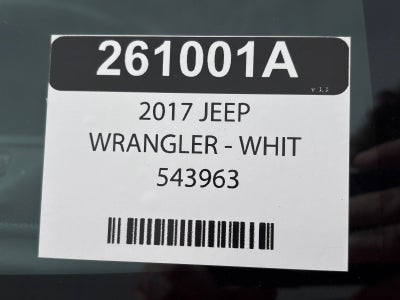 2017 Jeep Wrangler Unlimited Sahara