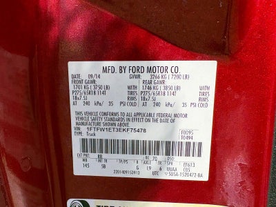 2014 Ford F-150 FX4