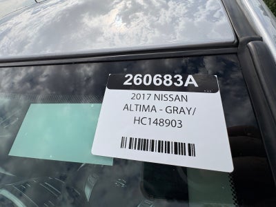 2017 Nissan Altima 2.5 SV