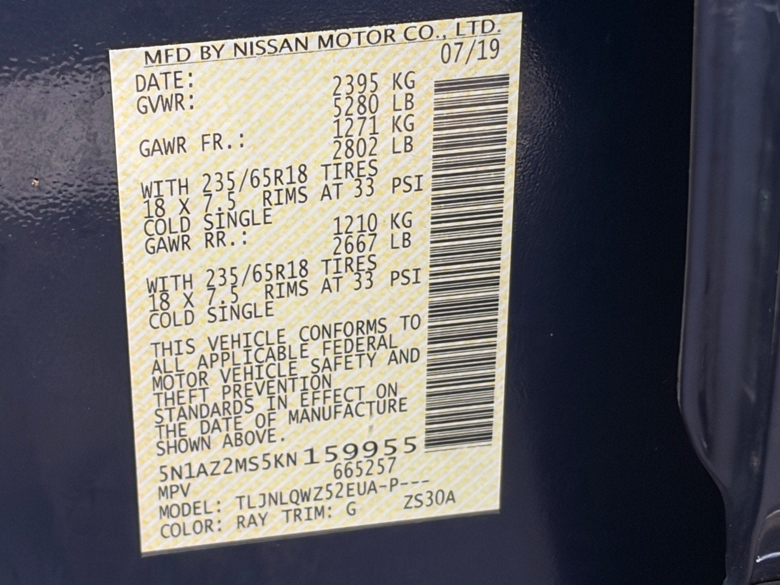 2019 Nissan Murano SV