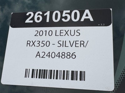 2010 Lexus RX 350 
