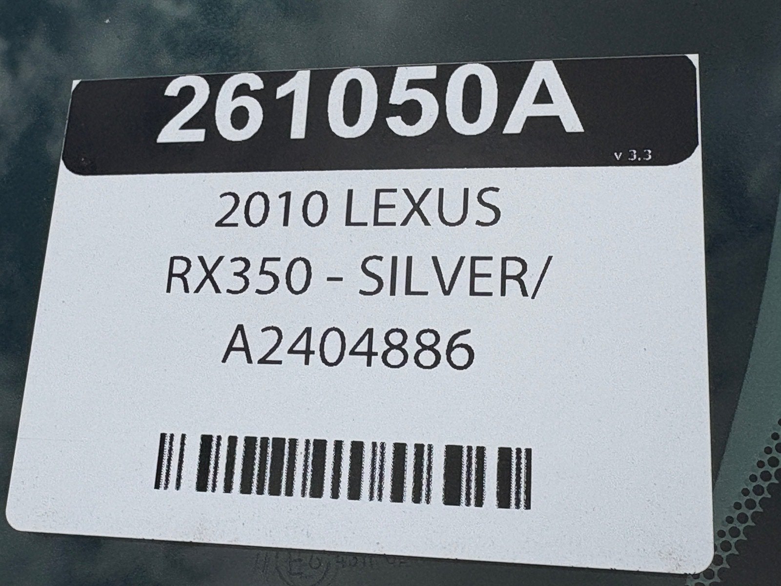 2010 Lexus RX 350 