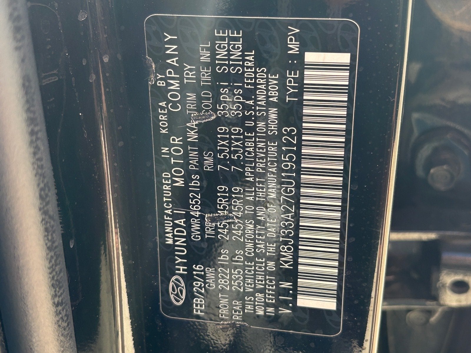 2016 Hyundai Tucson Limited